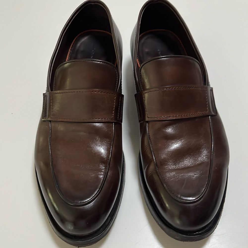 Santoni Men’s Dress loafers Brown - Santoni size 8.5